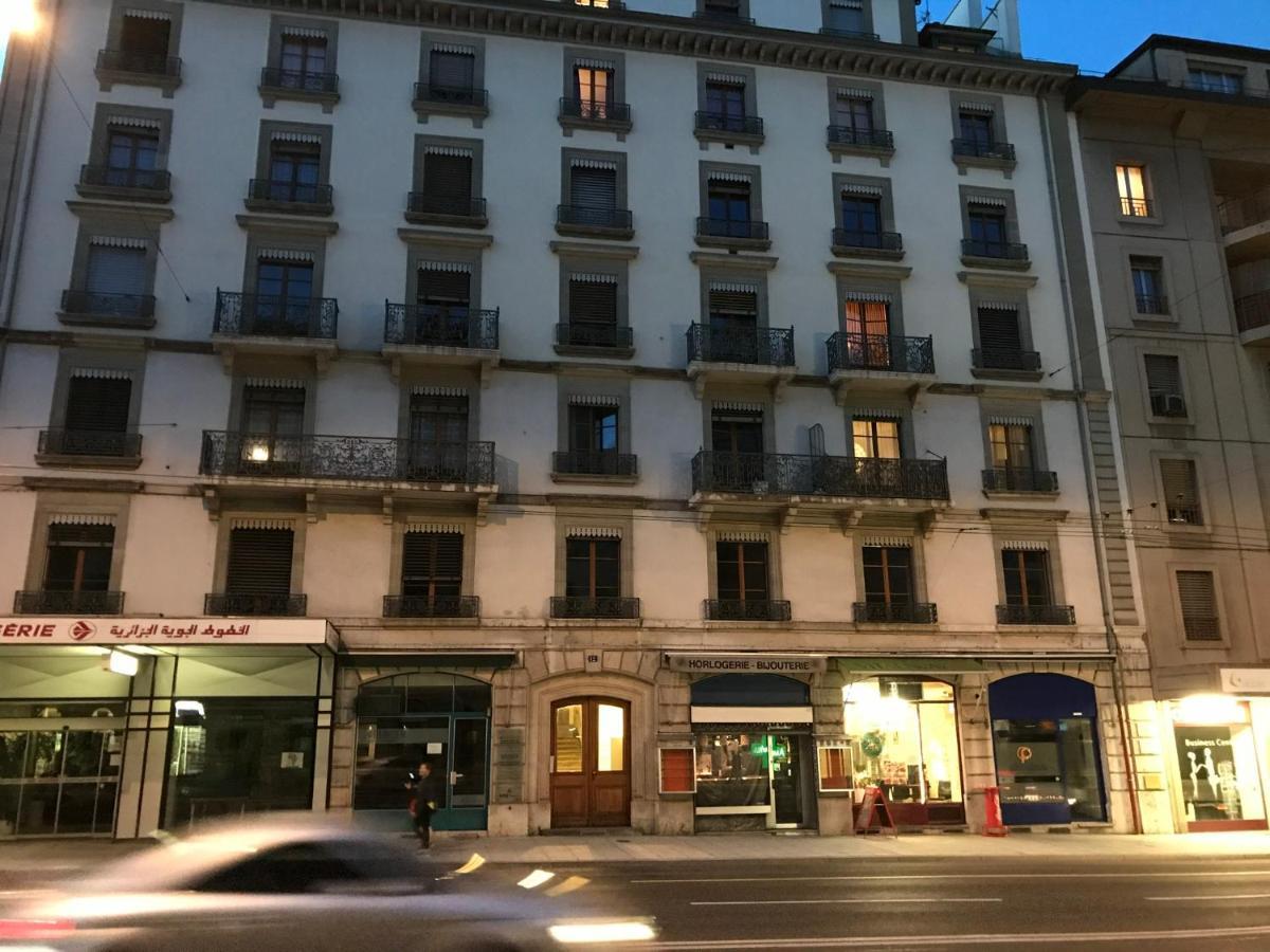 Quartier Gare-Mont-Blanc Appartement Genève Buitenkant foto
